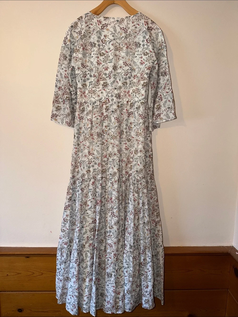 Sezane Bonnie Botanic Garden Floral Maxi Dress Size XS - Picture 6 of 7